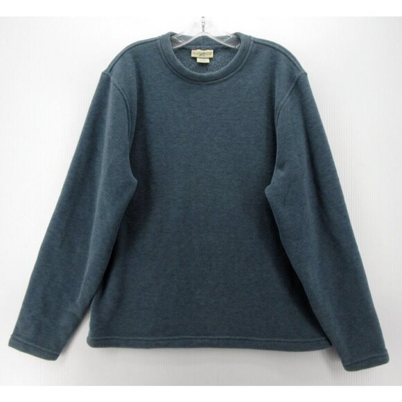 VINTAGE Travel Smith Sweater Medium Pullover Thermal Waffle Crew USA - Picture 1 of 10